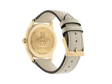 gucci donna orologio quadrante rettangolare cinturino pelle|Gucci Orologio G.